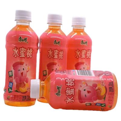 康师傅水蜜桃330ml整箱迷你小瓶装水果味饮品休闲夏季水果味