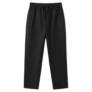 快鱼2025秋新款休闲裤舒适休闲长裤经典透气时尚男裤子锥形裤男