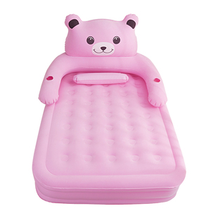 新款卡通小熊充气床双人加高家用气垫床单人加高便携式充气床垫