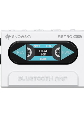FiiO/飞傲 雪漫天RETRO NANO无损蓝牙音频接收器耳放耳机适配器