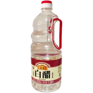 上海鼎丰白醋酿造食醋家用大桶装商用瓶装凉拌菜洗脸泡脚除垢清洁