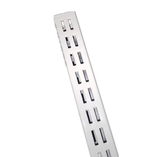 四方AA柱冲孔方管圆管服装道具AA柱加厚单排双排A柱单面对面冲孔