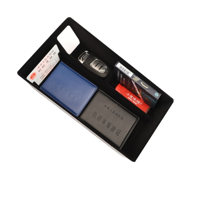 适用于21款野马Mach-e中央扶手箱储物盒加大容量收纳盒置物盒内饰