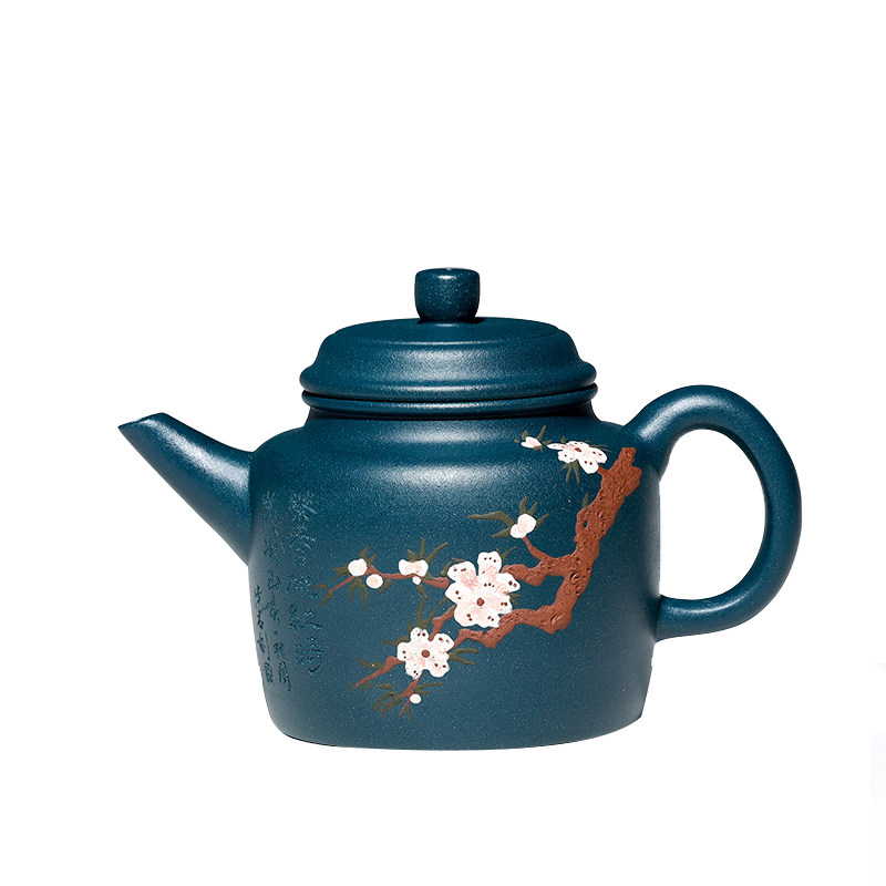 捡漏泡茶器堆绘纯手工宜兴紫砂壶