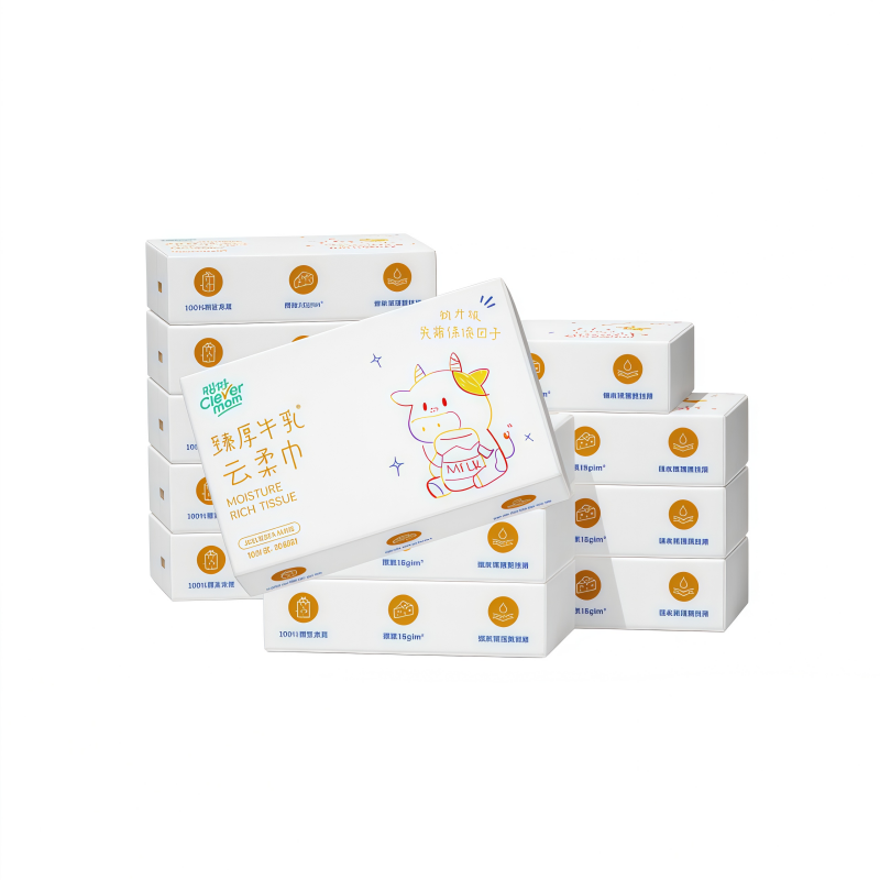 聪妈乳霜纸加厚装云柔巾婴儿纸巾