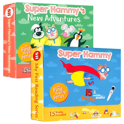 SuperHammy英文绘本原版套装