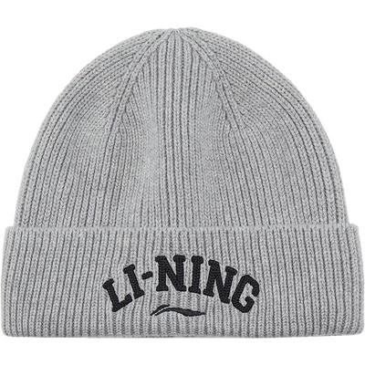 李宁童男女同款针织帽运动帽