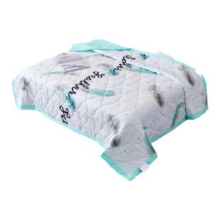 厂家直销夏凉被礼品薄被做活动夏被盒空调被子礼盒装化纤被店庆送