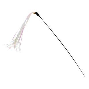 响纸条玩具发声流苏逗猫棒耐咬磨牙弹力塑料手柄铃铛发声逗猫神器