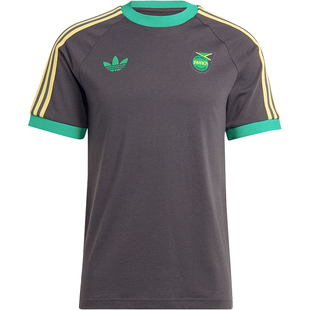 Adidas/阿迪达斯正品三叶草男士牙买加队足球短袖T恤IT7807