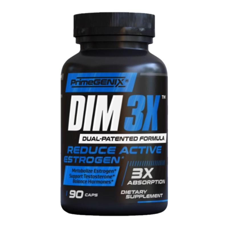 保税仓DIM 3X消除雌化假胸男士瘦胸减胸缩胸脂肪胸促睾酮胶囊