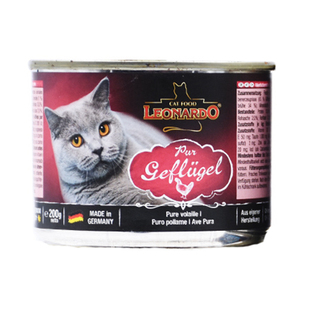 [小顾商店] 德国LEONARDO小李子猫罐头莱昂纳多成猫幼猫咪主食罐
