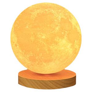 旋转月球氛围小夜灯星球灯