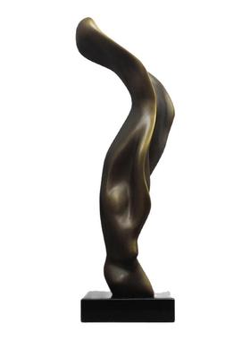 抽象艺术摆件软装饰品玻璃钢家居售楼处酒店大厅玄关创意雕塑摆饰