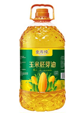 非转基因一级压榨玉米油5升大桶