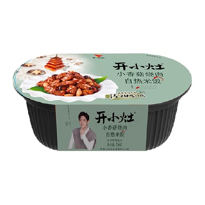 统一小香菇烧肉口味自热米饭