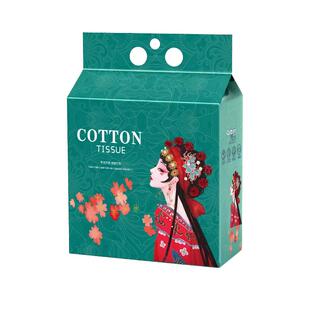 壁挂式全棉洗脸巾一次性纯新疆棉柔巾悬挂式家庭装官方旗舰店正品