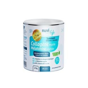 nuviline睡眠小蓝罐助眠酣睡深睡褪黑素法国进口170g男女通用植物