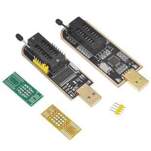 CH341B编程器USB主板路由液晶BIOS FLASH 24 25烧录器