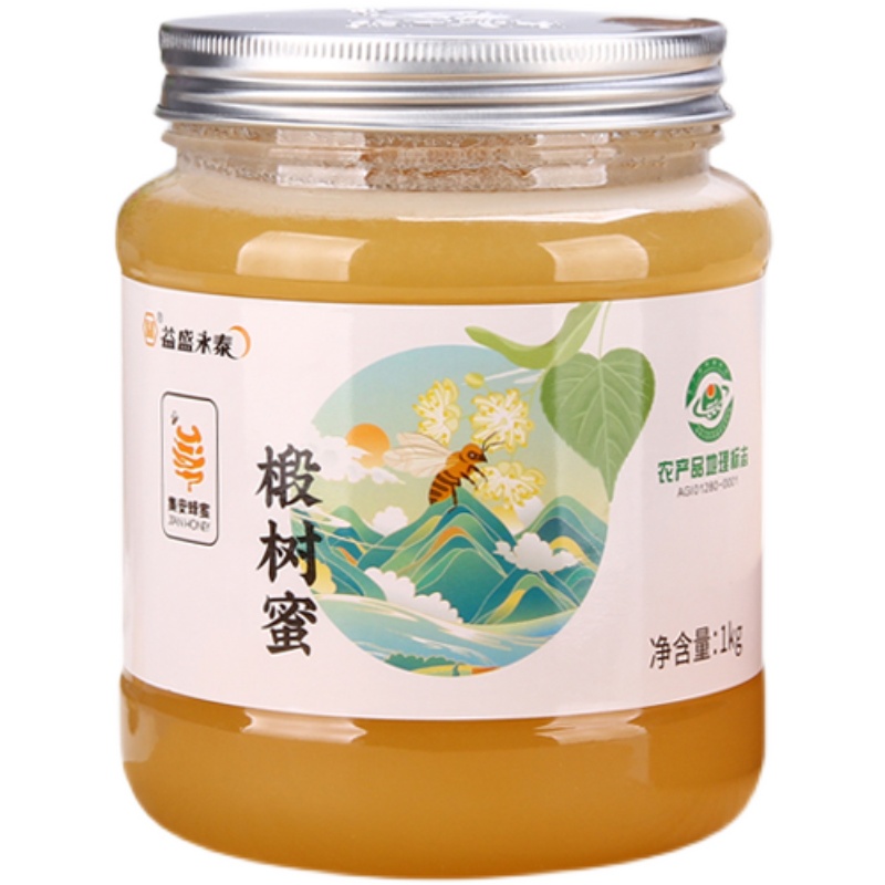 益盛永泰長(zhǎng)白山天然，農(nóng)家自產(chǎn)集安蜂蜜系列椴樹蜜 1kg包郵