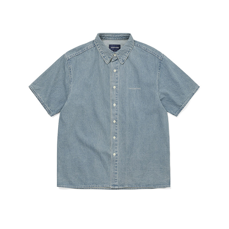 thisisneverthat® Washed Denim S/S Shirt 26水洗牛仔短袖衬衫
