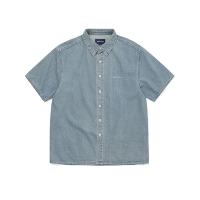thisisneverthat® Washed Denim S/S Shirt 26水洗牛仔短袖衬衫