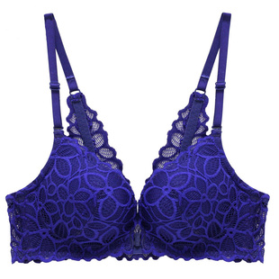 前扣文胸品牌专柜正品美背前记扣聚拢前排扣内衣前面系扣性感胸罩