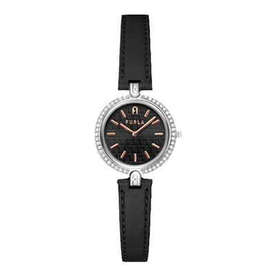 FURLA经典皮质石英女士手表