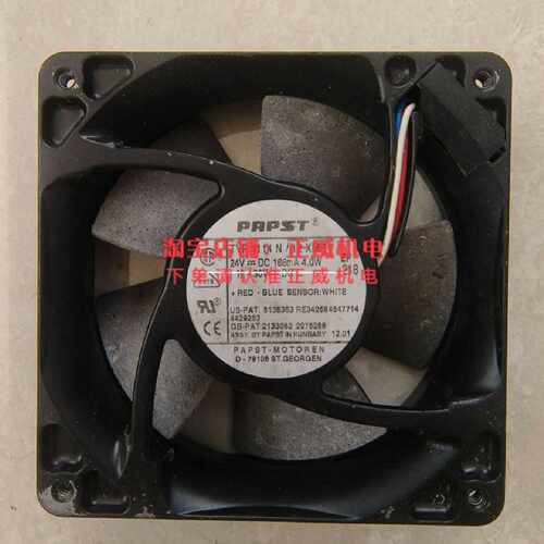 议价PAPST风机4114N/12XMR 24VDC 168mA 4.0W