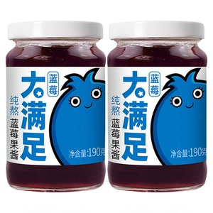 蓝莓酱无添加防腐剂0脂肪