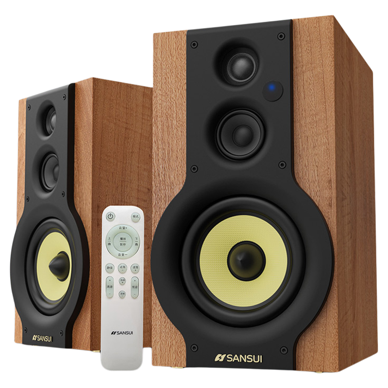 山水发烧HIFI2.0环绕影院对箱
