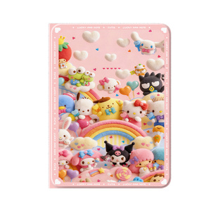 适用ipadair7保护套ipad11三丽鸥ipadmini6女生ipadpro13平板壳10第9代ipad8带笔槽10.2英寸air5迷你4可爱3代
