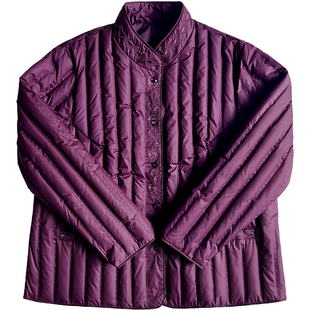 特胖老人轻薄真羽绒服内胆女老年妈妈鸭绒保暖加肥加大码羽绒内衣