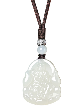 优选宫廷御用级羊脂玉本命佛吊坠