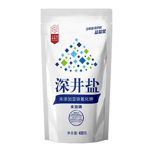 益盐堂未加碘深井盐400g