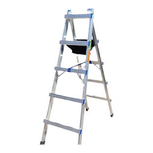 加厚铝合金可行走人字梯焊接工程梯木工装修移动楼梯家用折叠梯子