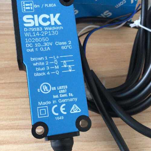 议价WL14-2P130 1026050 现货特全新原装正品 施克 光电开关假一