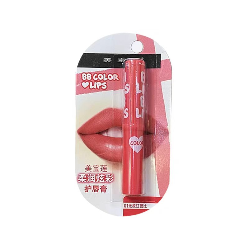 美宝莲宝蓓爱炫彩护唇膏润唇膏