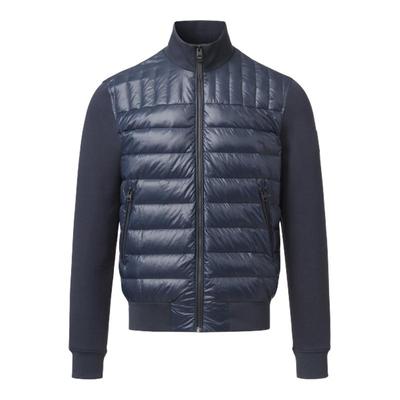 MACKAGE男士 COLLIN拼接立领时尚休闲经典绗缝排骨羽绒夹克