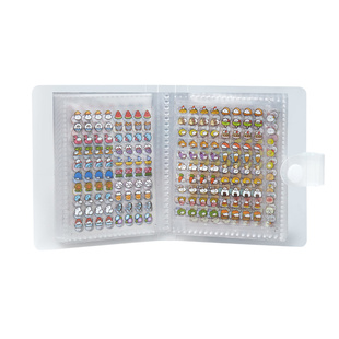 装满一本！不重复小鼻嘎贴纸迷你贴纸本女孩儿童小比噶高颜值贴画手帐手账小贴纸可爱装饰小图案收纳册小动物