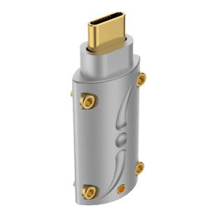 Viborg维堡Type-C插头纯铜镀金OTG USB数据线手机DIY焊接插头VT09