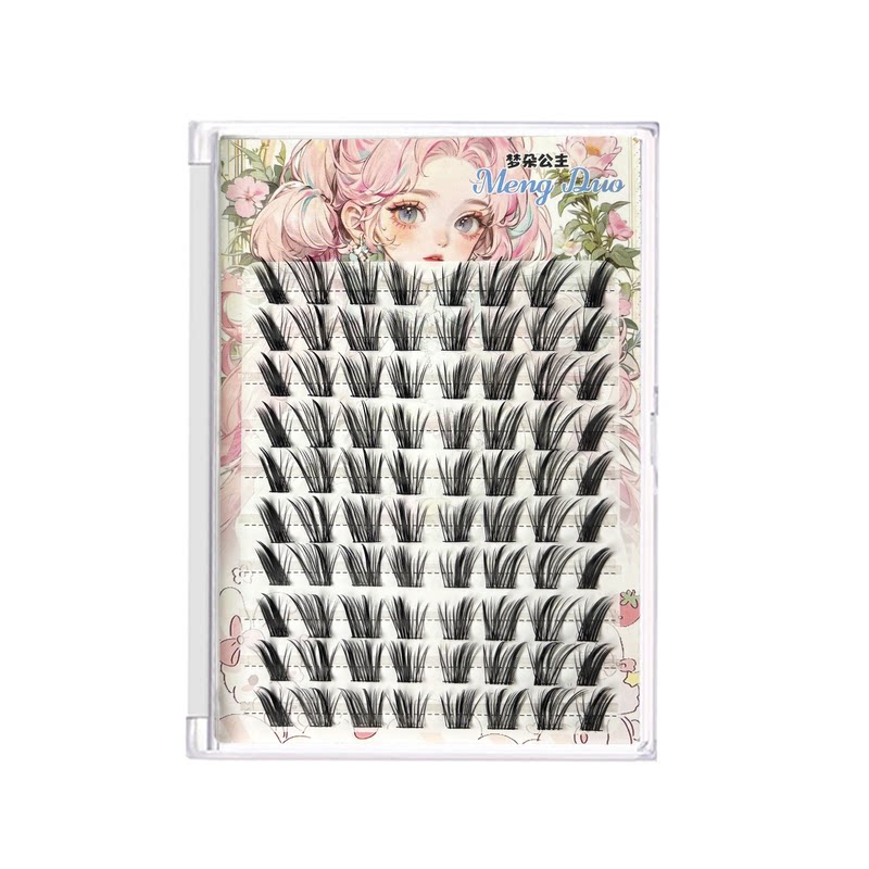梦朵公主新中式单簇狐系假睫毛