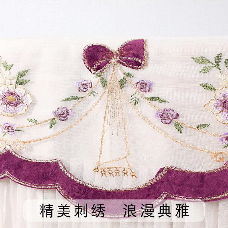 电视机防尘罩电视柜盖布遮丑55寸75寸轻奢高级感挂壁式新款电视套