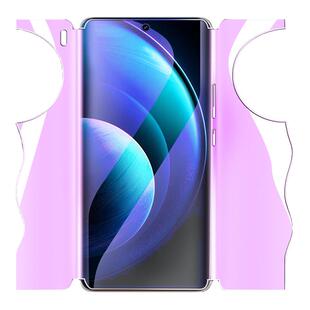 闪擎适用vivox100钢化水凝膜一体x100pro手机膜高清全屏覆盖x100s/pro全包防指纹x100ultra抗蓝光软膜保护por