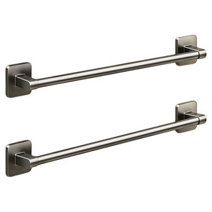 卫生间毛巾架免打孔浴室壁挂式置物架毛巾单杆厕所洗手间收纳挂架