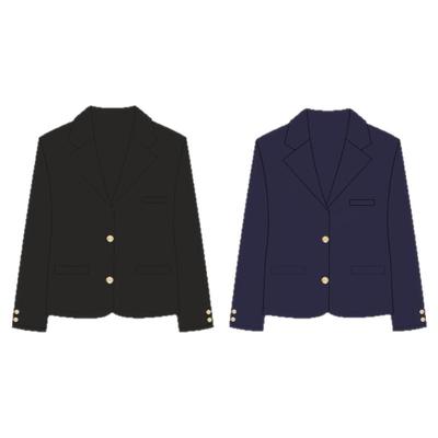 青月社男生二粒扣DK制服西装外套