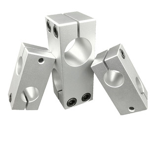 十字连接件光轴固定夹支柱垂直铝合金同径异径十字夹接头光轴支座