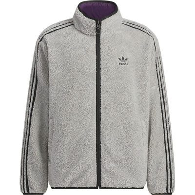 Adidas/阿迪达斯正品三叶草男士拉链双面保暖宽松羽绒服KS6072