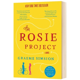 The Rosie Project 英文原版小说 罗茜的计划 浪漫喜剧 幽默文学 比尔盖茨推荐书单 英文版进口原版英语书籍