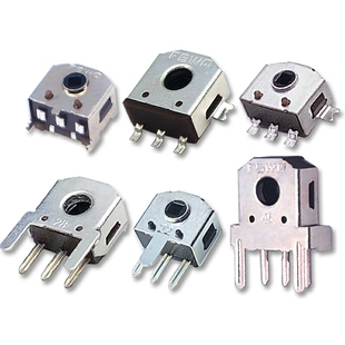 5只 |丰实mini微型编码器小风扇用alps凯华TTC滚轮编码器带确认键